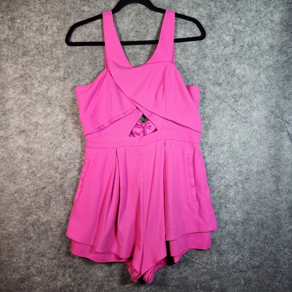 Finders Keepers Hot Pink Romper